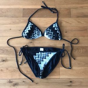 NEW Missoni for Target Black & White Bikini